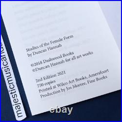 Limited Edition 750 Duncan Hannah Art Book New