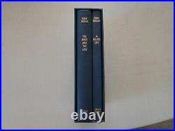 Limited Edition Adolf Galland Lot 2 Signed Books Leather Wrap Slipcase Rare Mint