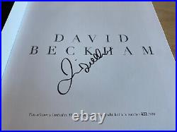 Limited Edition David Beckham Signed Book David Beckham Autograph