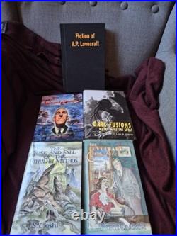 Limited Edition Lovecraft Books (Lot of 5) Signed DRP PS Publishing S. T Joshi