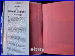 Limited Edition Lovecraft Books (Lot of 5) Signed DRP PS Publishing S. T Joshi