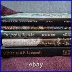 Limited Edition Lovecraft Books (Lot of 5) Signed DRP PS Publishing S. T Joshi