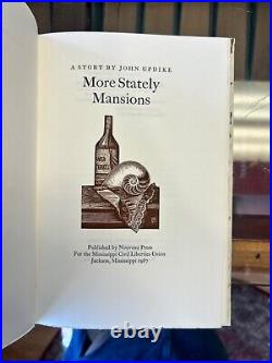 Limited Edition More Stately Mansions by John Updike (1987)