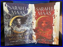 Limited Edition Sarah J Maas Crescent City Illumicrate 2 Book Set