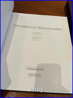 Limited Edition The Bentley Brooklands Book By Classic Driver Rare Books
