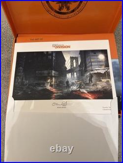 Limited Edition To 500 The Art of The Division Clamshell with Signed Art Print