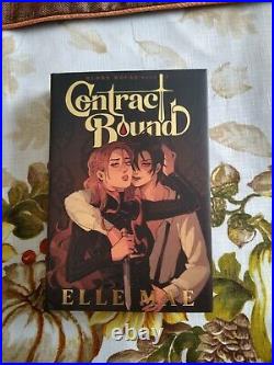 Limited edition Contract Bound by Elle Mae autographed RAD book box book