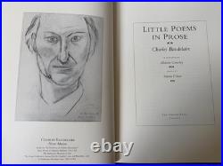 Little Poems in Prose by Charles Baudelaire translated by Aleister Crowley