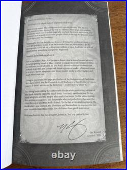 Locked Library 10th Anniversary Archive? Nevernight Chronicle Jay Kristoff