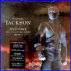 MICHAEL JACKSON HIStory-Past Present & Future Book 1 VINYL Box 1st Edition PROMO