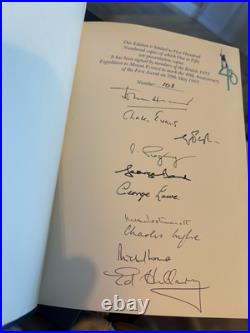 MULTISIGNED Everest Hunt Mountaineering Climbing Anniversary Edition Book MULTISIGNED Everest Hunt Mountaineering Climbing Anniversary Edition Book