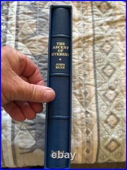 MULTISIGNED Everest Hunt Mountaineering Climbing Anniversary Edition Book