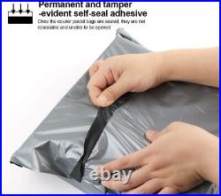 Mailing Bags 12 x 16 Grey Large Poly Postal Parcel Mailers for Cloths Shoe Box