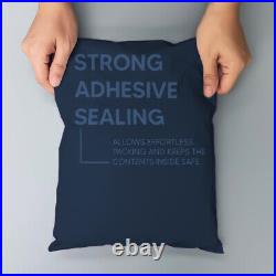 Mailing Bags Blue Poly Postal Bag Strong Self Seal Postage Mailer 12 x 16