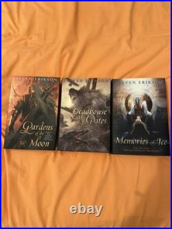 Malazan Subterranean Press 3rd Ed. Book 1-2 2nd Ed. Book 3