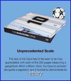 Maradona Opus Limited Edition Signed Poster Size Book RRP £1500 Buy It Now £1200