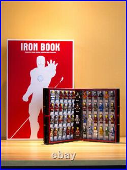 Marvel Avengers Iron Man Minifigure Collection Book Model Building Block Sets US