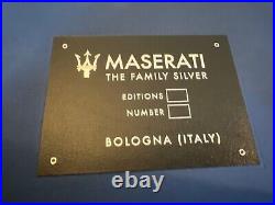 Maserati The Family Silver Nigel Trow Signed Collectors Leather Bound Book