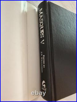 Masques V Signed Ltd #262/500 Gauntlet 1st Ed Horror Anthology Barker
