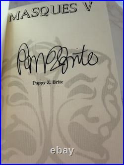 Masques V Signed Ltd #262/500 Gauntlet 1st Ed Horror Anthology Barker