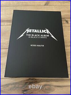 Metallica IN BLACK AND WHITE Deluxe Book Signed Edition, Numbered