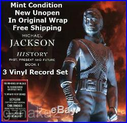Michael Jackson History Past Present & Future Book 1 Vinyl Record Box Set Unopen