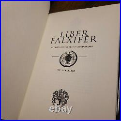 Modern Occult Book Liber Falxifer I Limited Edition 756/1300
