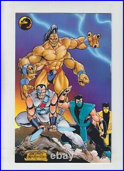 Mortal Kombat Collector's Edition Comic Book #1 FN midway comics 1992 limited