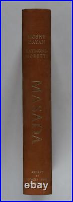 Moshe Dayan MASADA Limited Edition Book with 16 Lithographs by Raymond Moretti