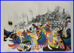 Moshe Dayan MASADA Limited Edition Book with 16 Lithographs by Raymond Moretti