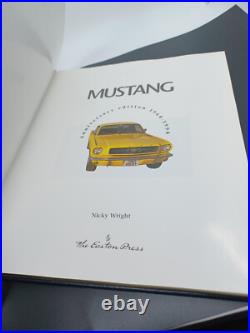 Mustang Anniversary Edition Leather Carroll Shelby signed Easton Press #/5000