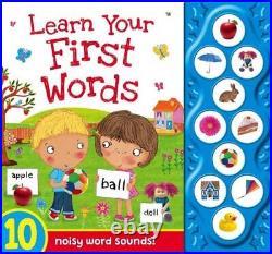 My First Words First Learning Sounds by Heyworth, H. Book The Cheap Fast Free