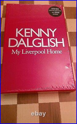 My Liverpool Home SIGNED Autobiography LIMITED EDITION Kenny Dalglish SEALED