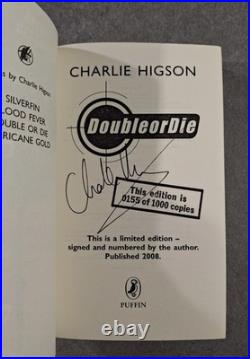 NEW Charlie Higson Young Bond Collection Signed 2008 Ltd Editions 155 Of 1000