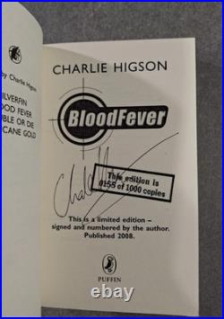NEW Charlie Higson Young Bond Collection Signed 2008 Ltd Editions 155 Of 1000