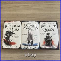 NEW SIGNED 4/250 MATCHING NUMBER SET The Legacy of the Mercenary King Trilogy