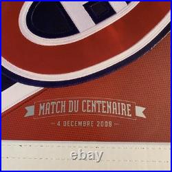 NHL Montreal Canadiens Match Du Centenaire centennial 2009 limited edition BOOK