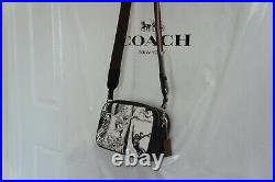 NWT Coach 1908 X Marvel Jes Crossbody with Comic Book Printed Shoulder Bag $350