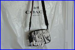 NWT Coach 1908 X Marvel Jes Crossbody with Comic Book Printed Shoulder Bag $350