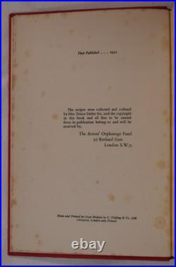 Naomi Walters Our Favourite Dish 1952 1st edition hardback