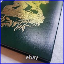 National Geographic Great Apes Monkey book leather bound Deluxe Ed Goodall 1993
