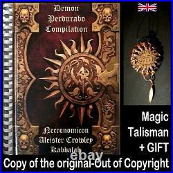Necronomicon original book aleister crowley kabbalah occult dark rare grimoire