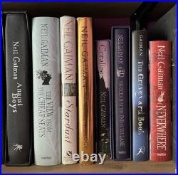 Neil Gaiman Books. Many Signed, Special & First Editions