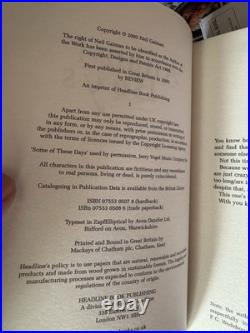 Neil Gaiman Books. Many Signed, Special & First Editions