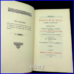 Nell in Bridewell Corporal Punishment W. Reinhard 1900 1st Edition 404/500