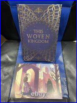 New Hand Signed Tahereh Mafi This Woven Kingdom Illumicrate Exclusive Edition