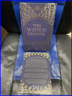 New Hand Signed Tahereh Mafi This Woven Kingdom Illumicrate Exclusive Edition