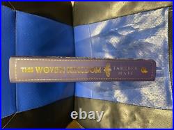 New Hand Signed Tahereh Mafi This Woven Kingdom Illumicrate Exclusive Edition