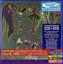 New PRINCE-1999 SUPER DELUXE EDITION-IMPORT 5 CD+DVD+BOOK WITH OBI Ltd/Ed Y73