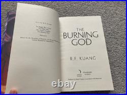 New The Poppy War R F Kuang Signed Illumicrate Exclusive Edition 3 Book Set